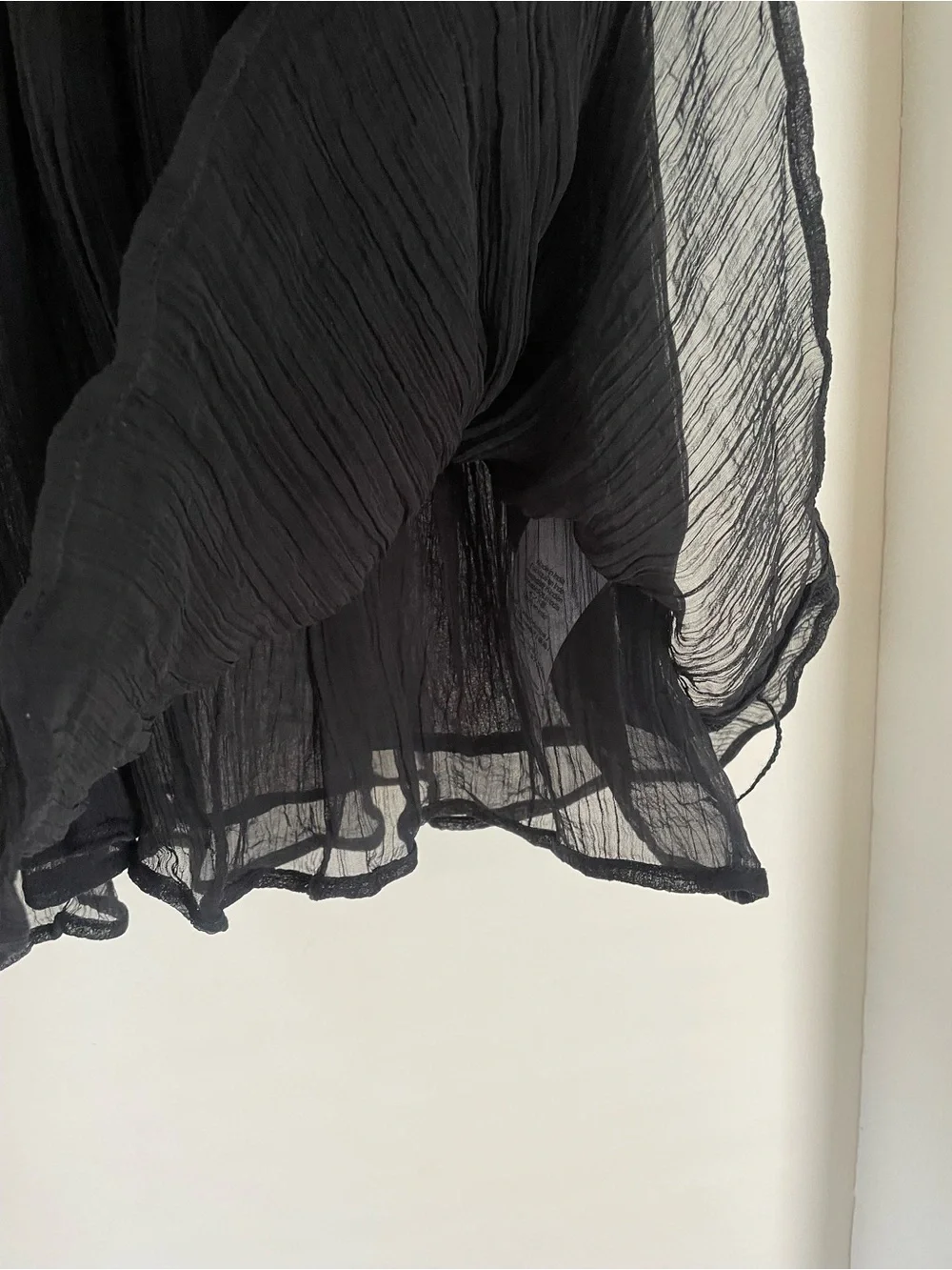 J Crew Crinkle Chiffon smocked top - Picture 6 of 6